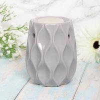 Wave Grey Ceramic Wax Melt Warmer Extra Image 1 Preview